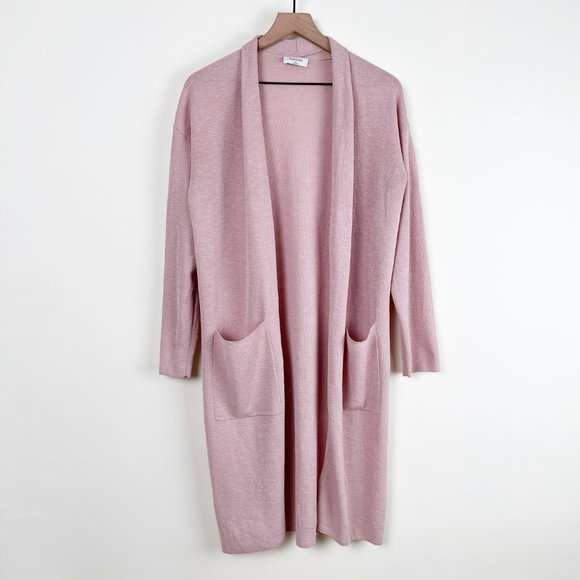 Aritzia Tan Long Cardigan - Picture 6 of 14